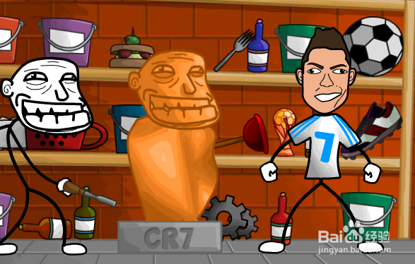 史上最贱小游戏之足球的攻略&