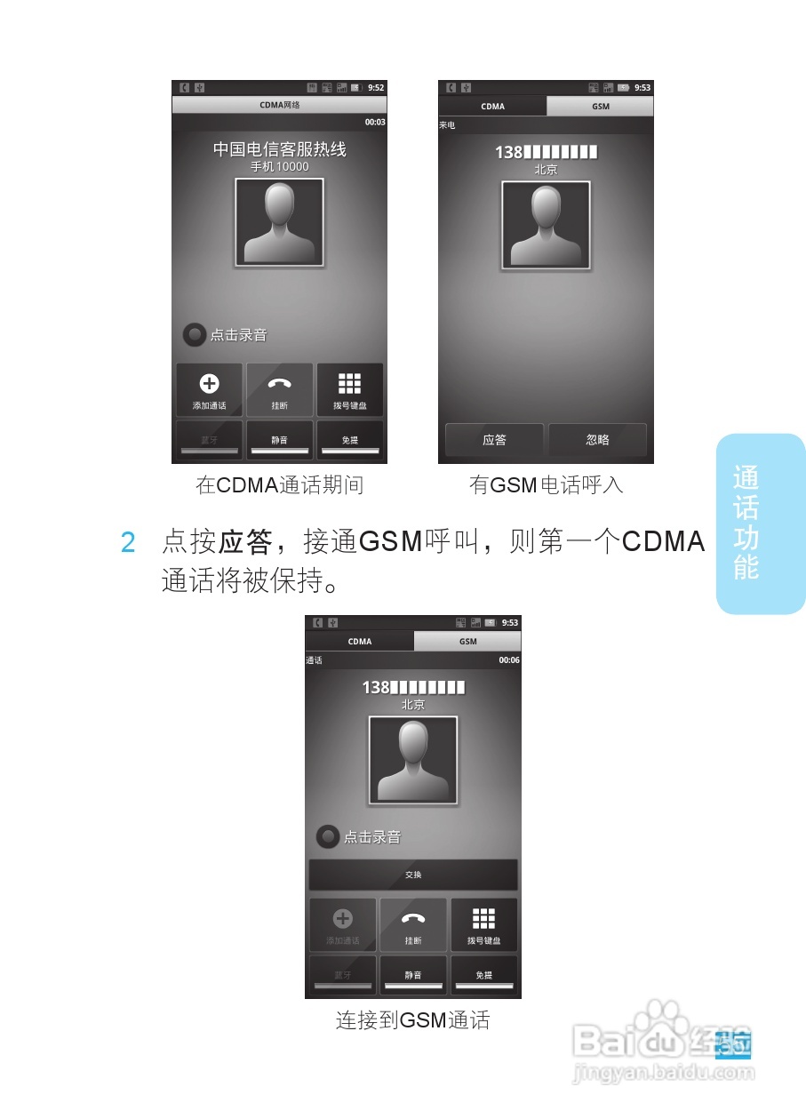 摩托罗拉XT928手机使用说明书:[6]