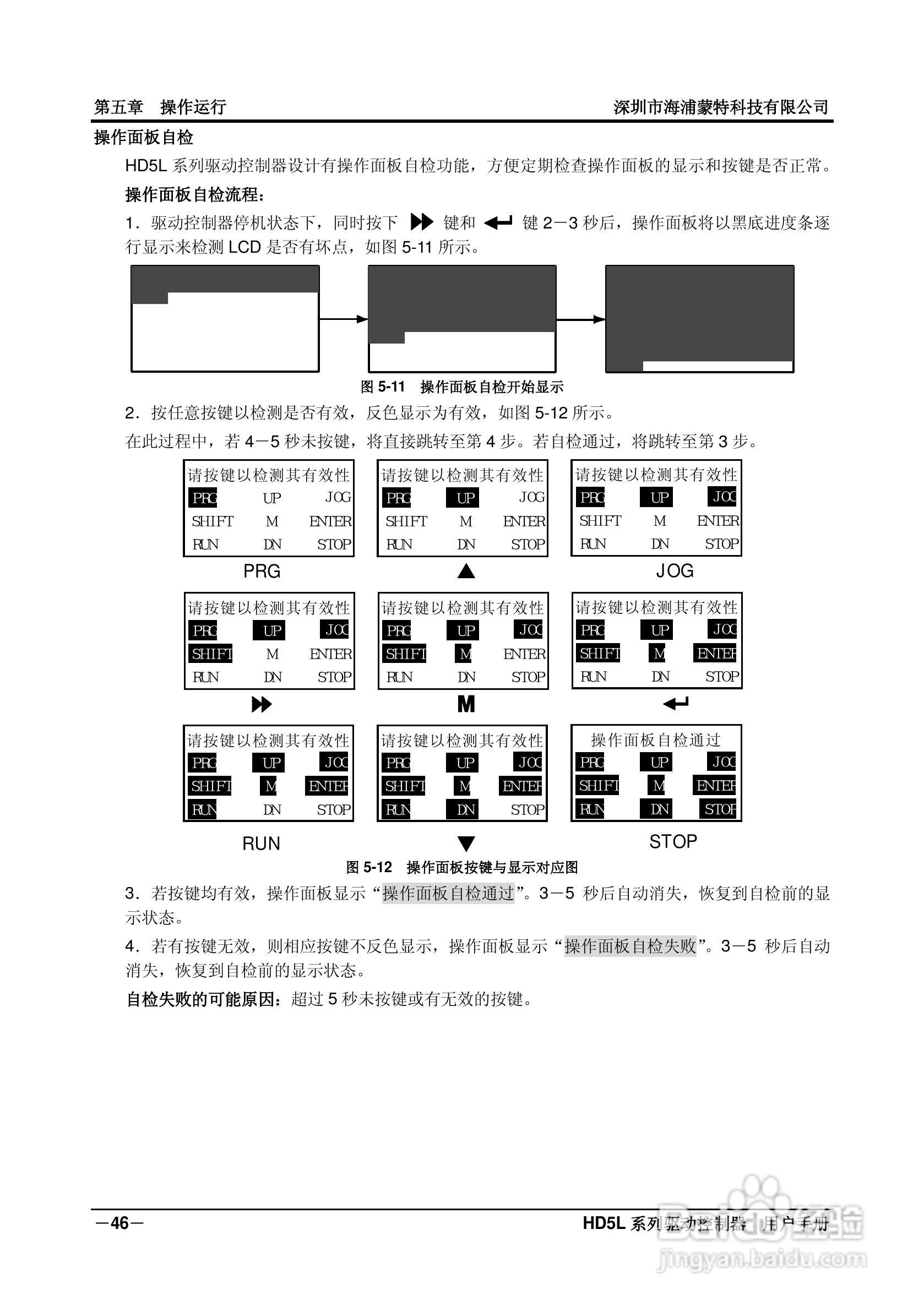 海浦蒙特HD5L-4T045电梯专用驱动控制器用户手册:[6]