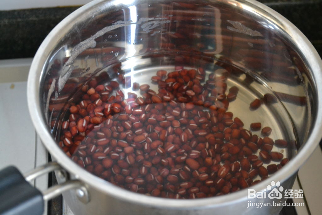 桂香红豆圆子羹的做法