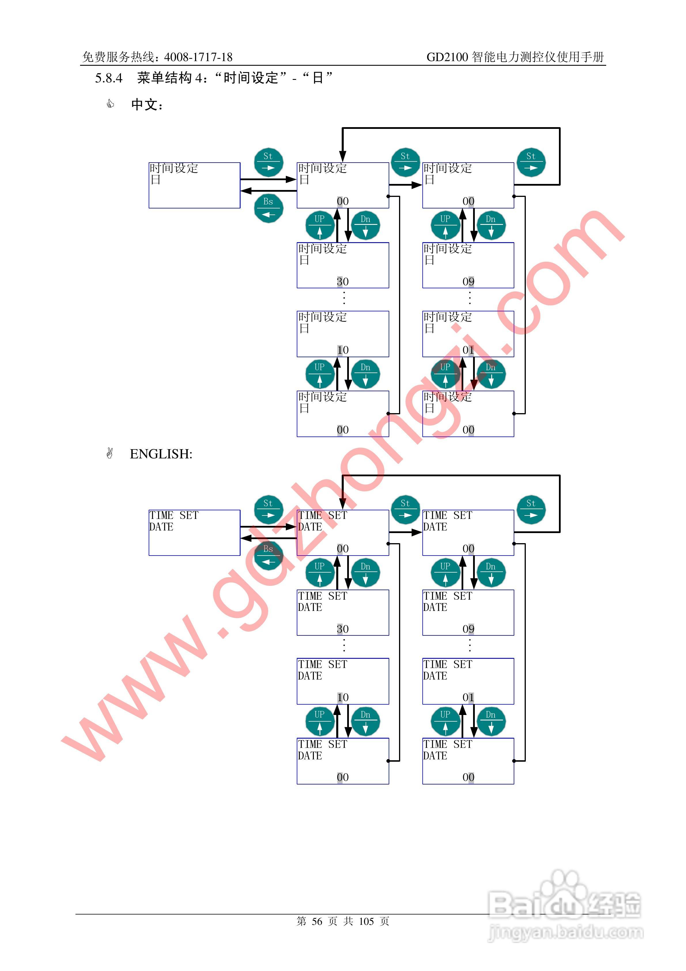 国电中自GD2100智能电力监测仪使用说明书:[6]