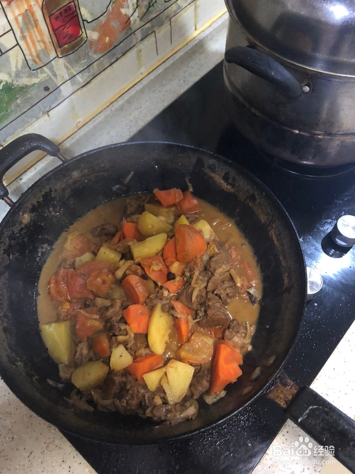 西红柿土豆炖牛腩的做法