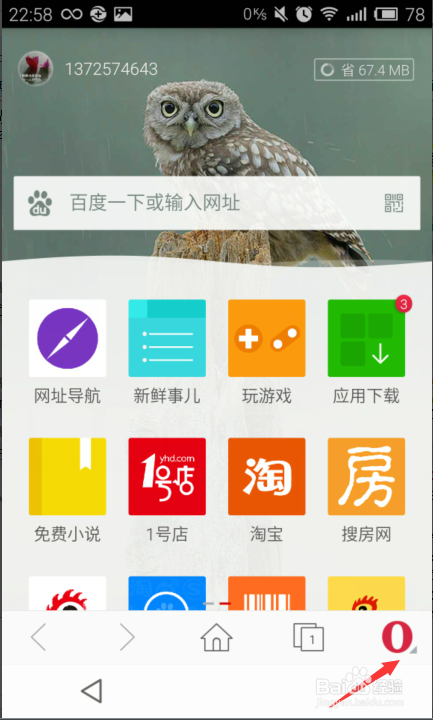 欧朋浏览器如何清除浏览记录