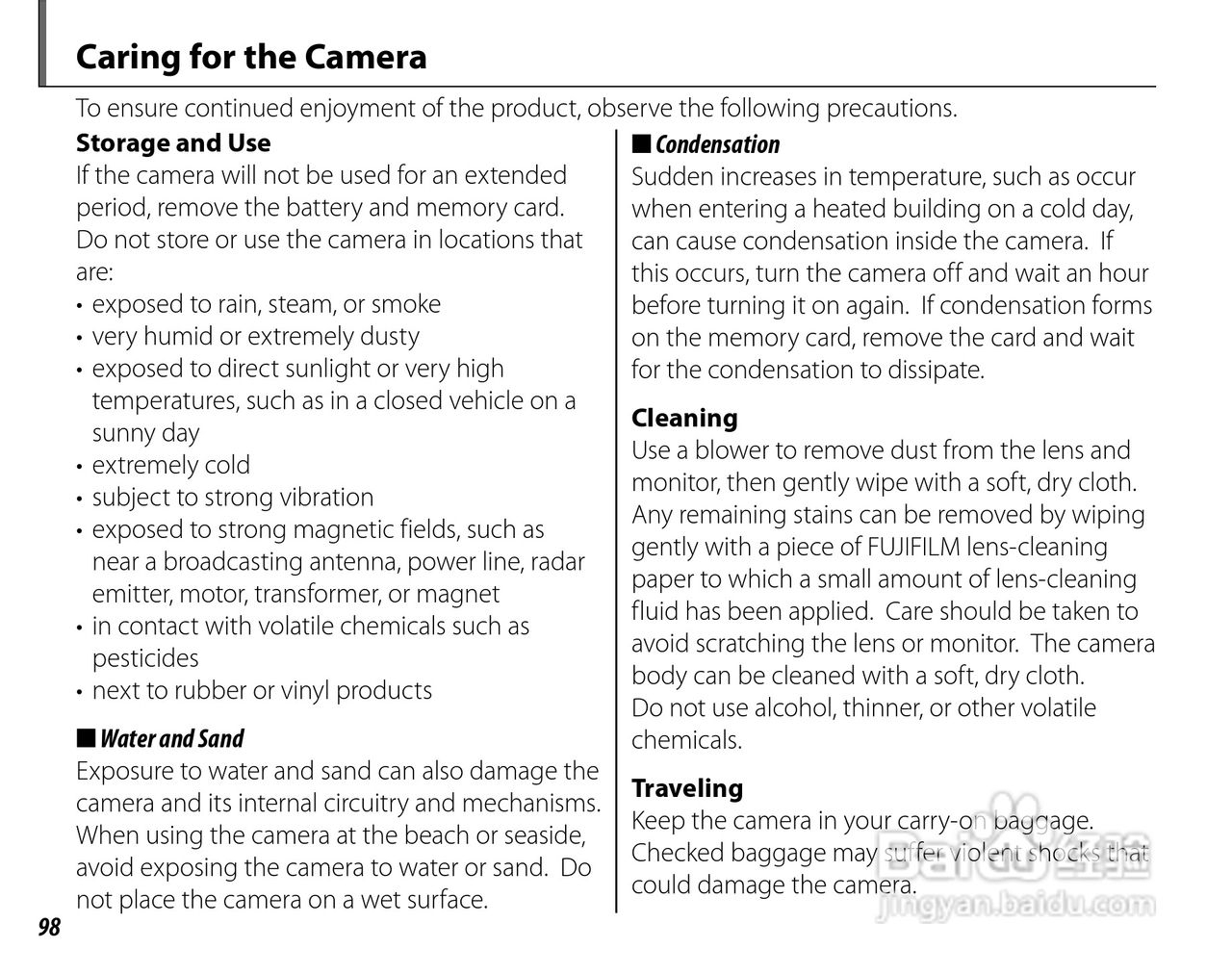 富士FinePix J27数码相机使用说明书:[11]