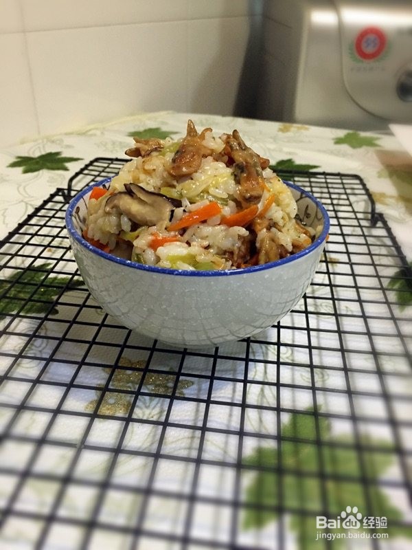 菜干饭的做法