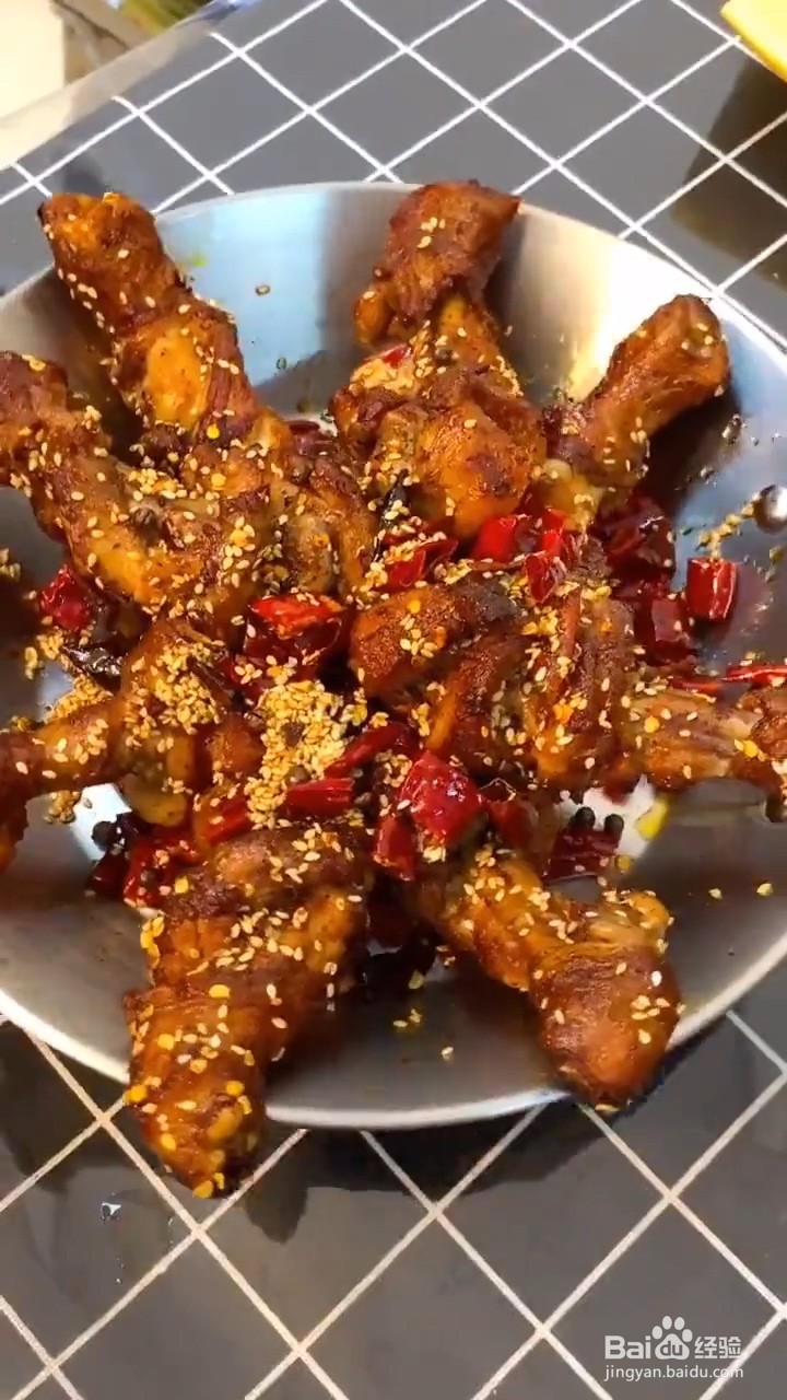 怎样在家自制香辣美味的辣子鸡腿