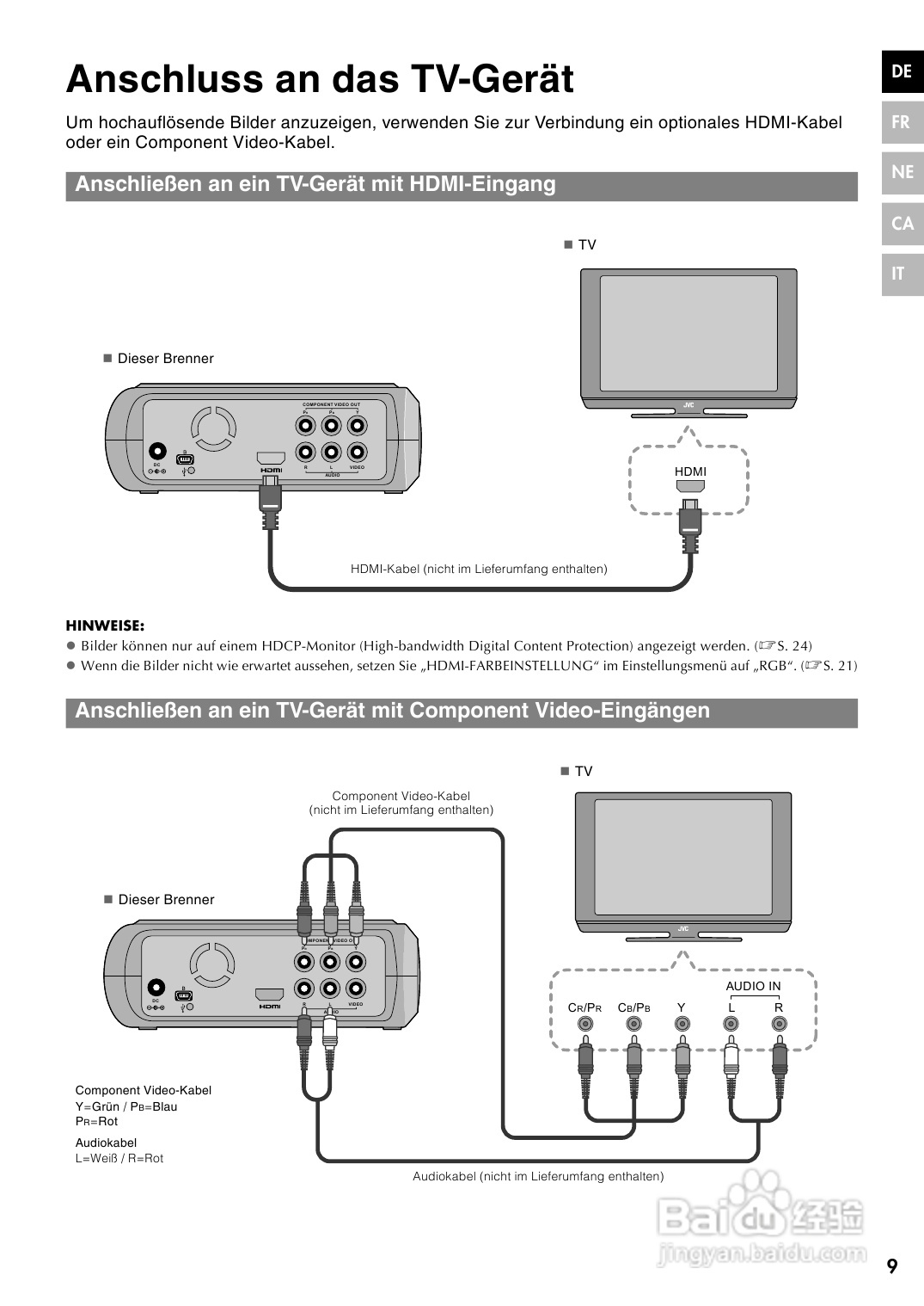 JVC CU-VD40 E/EK/ER刻录机说明书:[1]