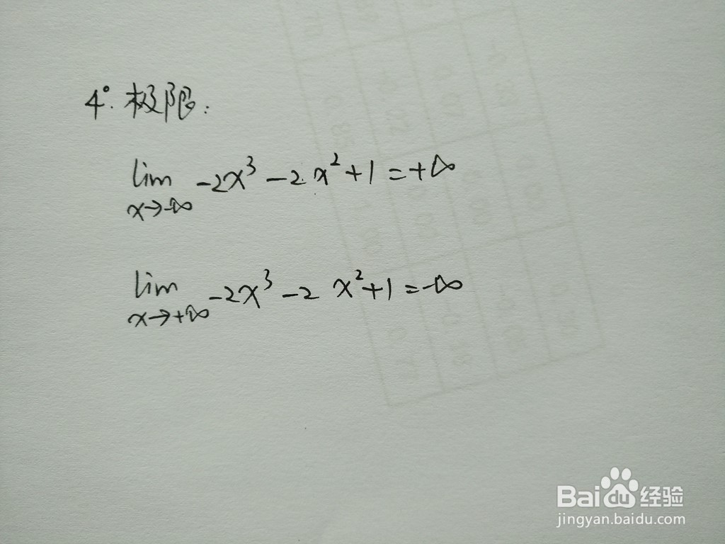 函数y=-2x^3-2x^2+1的图像