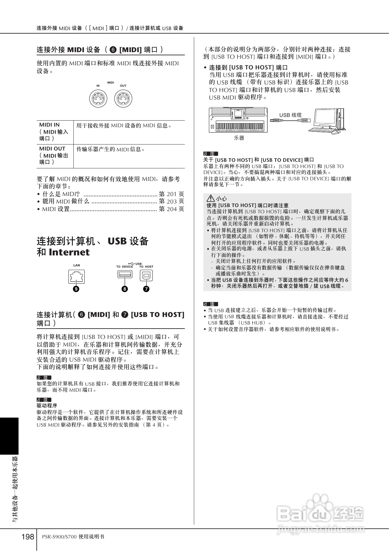 雅马哈PSR-S700电子琴使用说明书:[10]