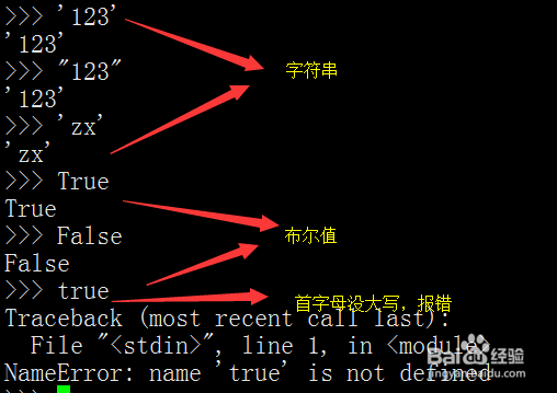 Python之变量及类型