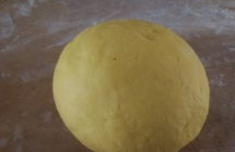 南瓜花样脂油饼的做法步骤