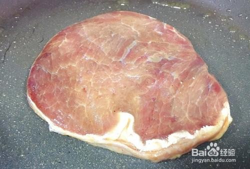 冷冻牛肉饼怎么煎
