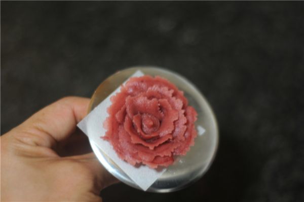 玫瑰花杏仁曲奇饼