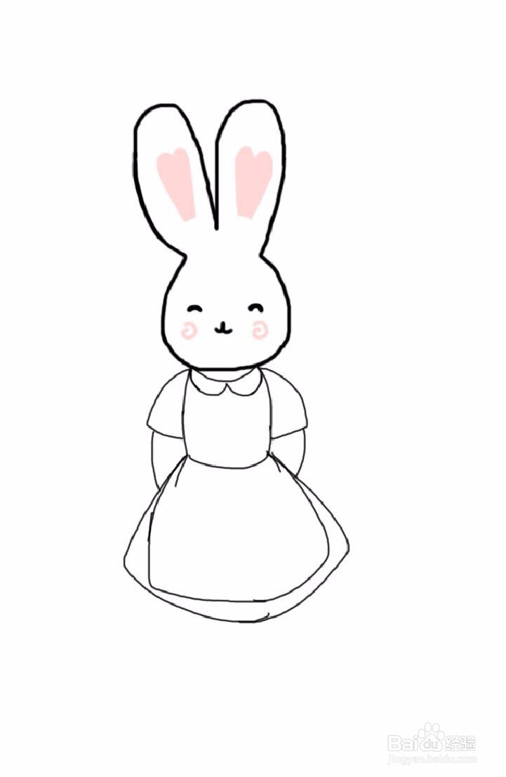 dxdll手绘之兔小妹