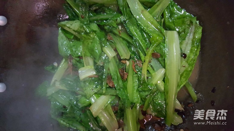 豆鼓鲮鱼油麦菜