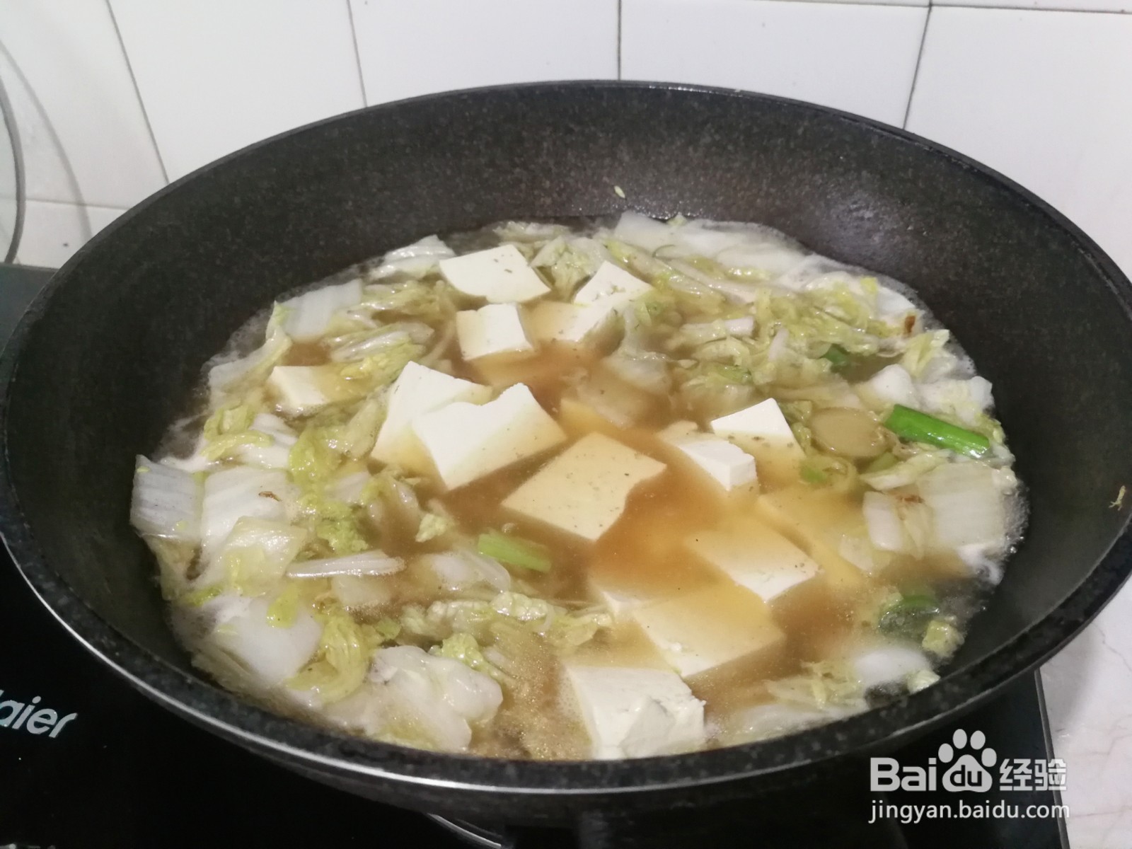 大白菜炖豆腐