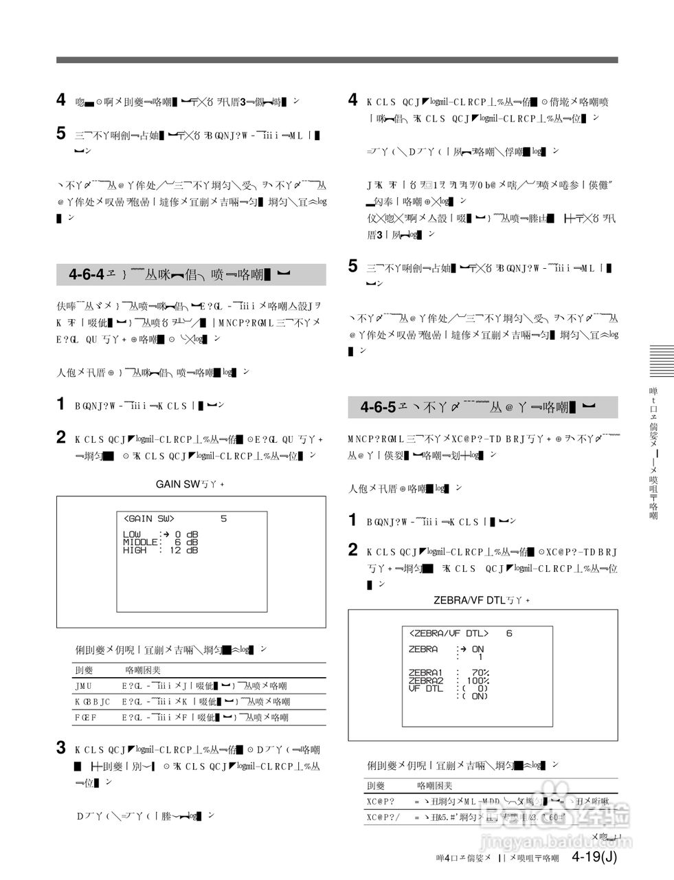 SONY HDC-F950高清摄像机说明书:[6]