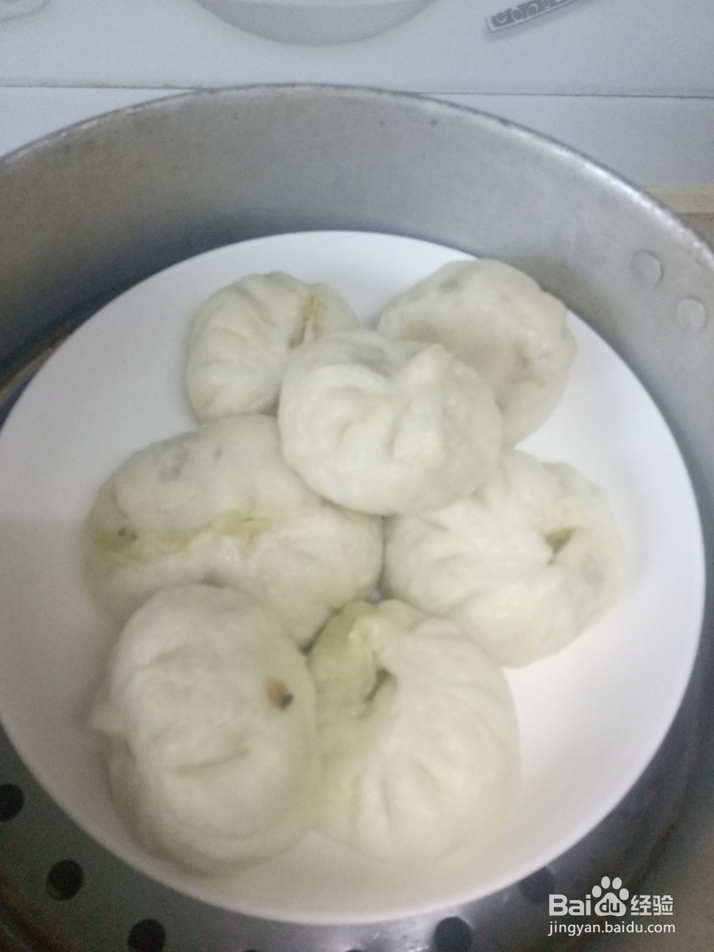 包菜香菇馅素包