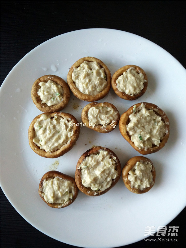 香菇酿炸糕的做法