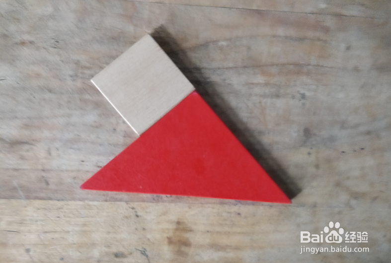 用七巧板怎样拼一只奔跑的小猫?