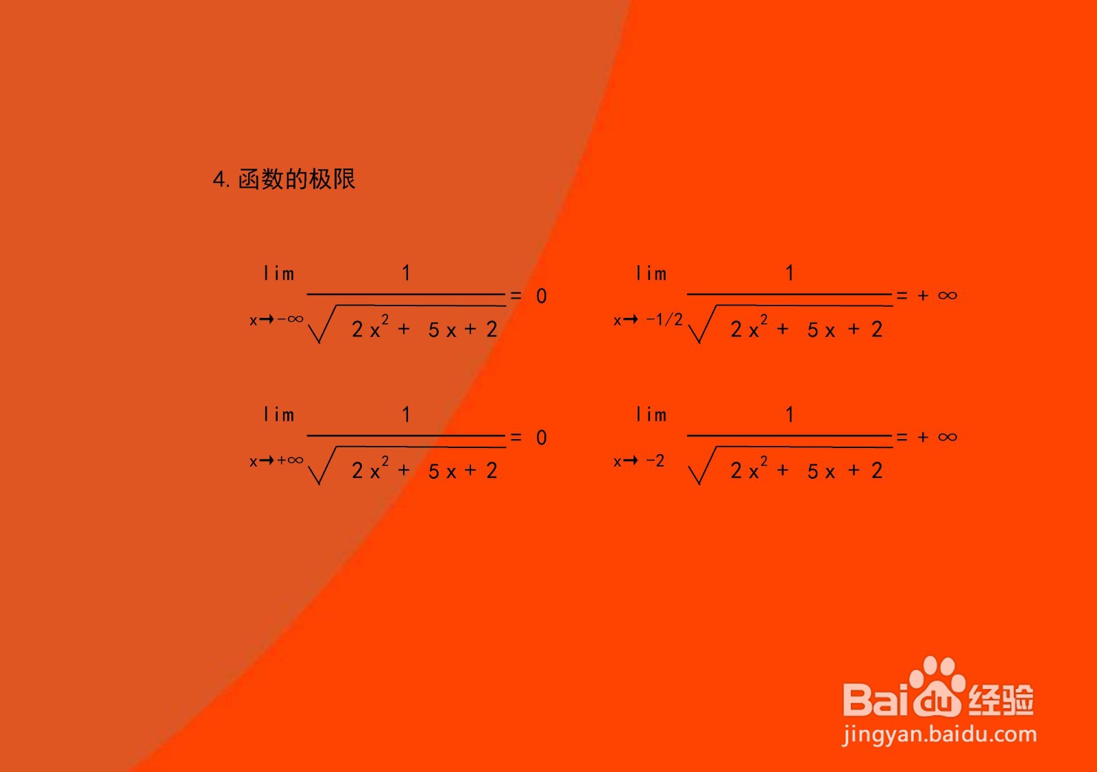 根式复合函数y=1/√(2x^2+5x+2)的图像