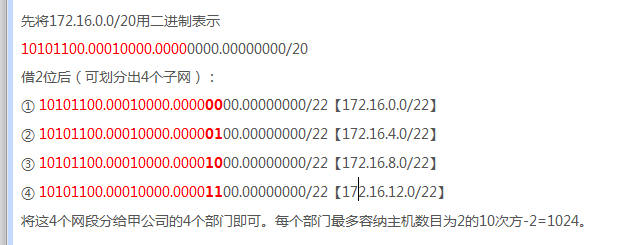 子网划分的步骤