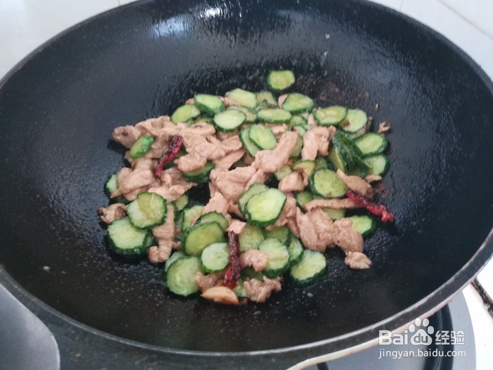 秘制－黄瓜炒肉