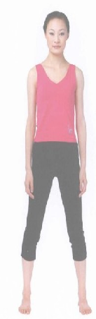 减肥瑜伽之双角式