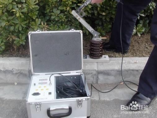 高压隔离开关触指压力测试现场操作图解
