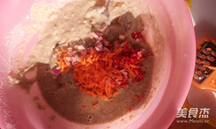 豆浆渣地瓜蜜饼