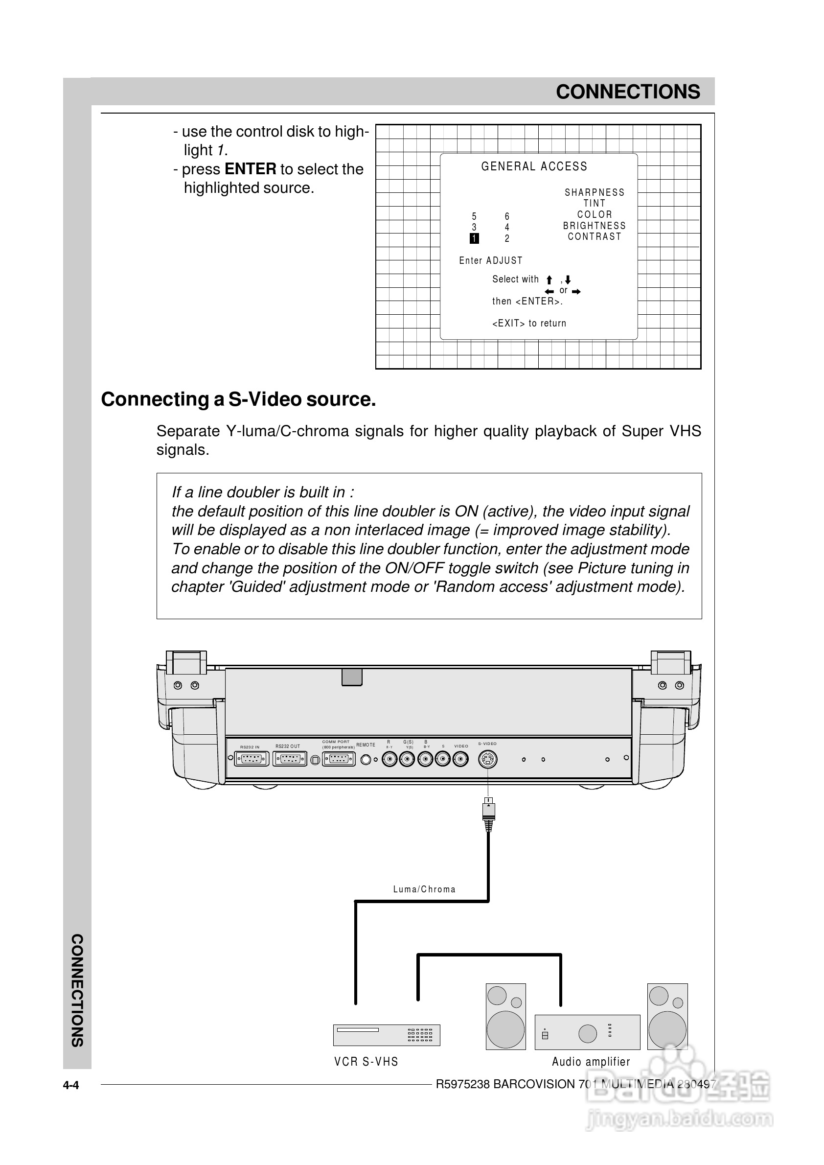 Barco巴可 VISION 701投影机说明书:[3]