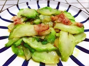 培根炒儿菜制作方法！