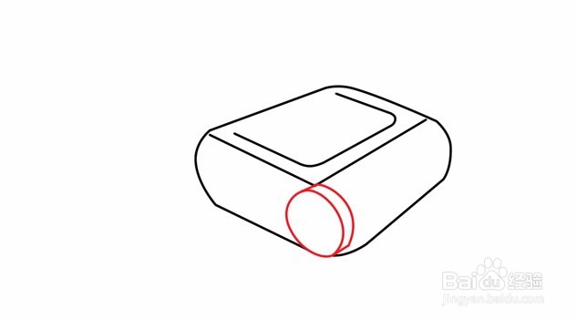 简笔画---如何画摄像仪
