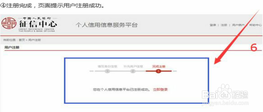 网上查询征信教程