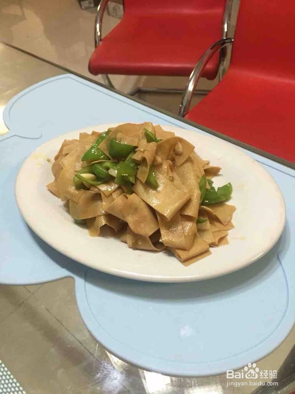 花椒炒千张的做法