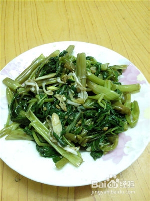 空心菜怎么做好吃？蒜爆空心菜怎么做？