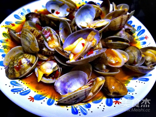 辣炒花蛤的做法