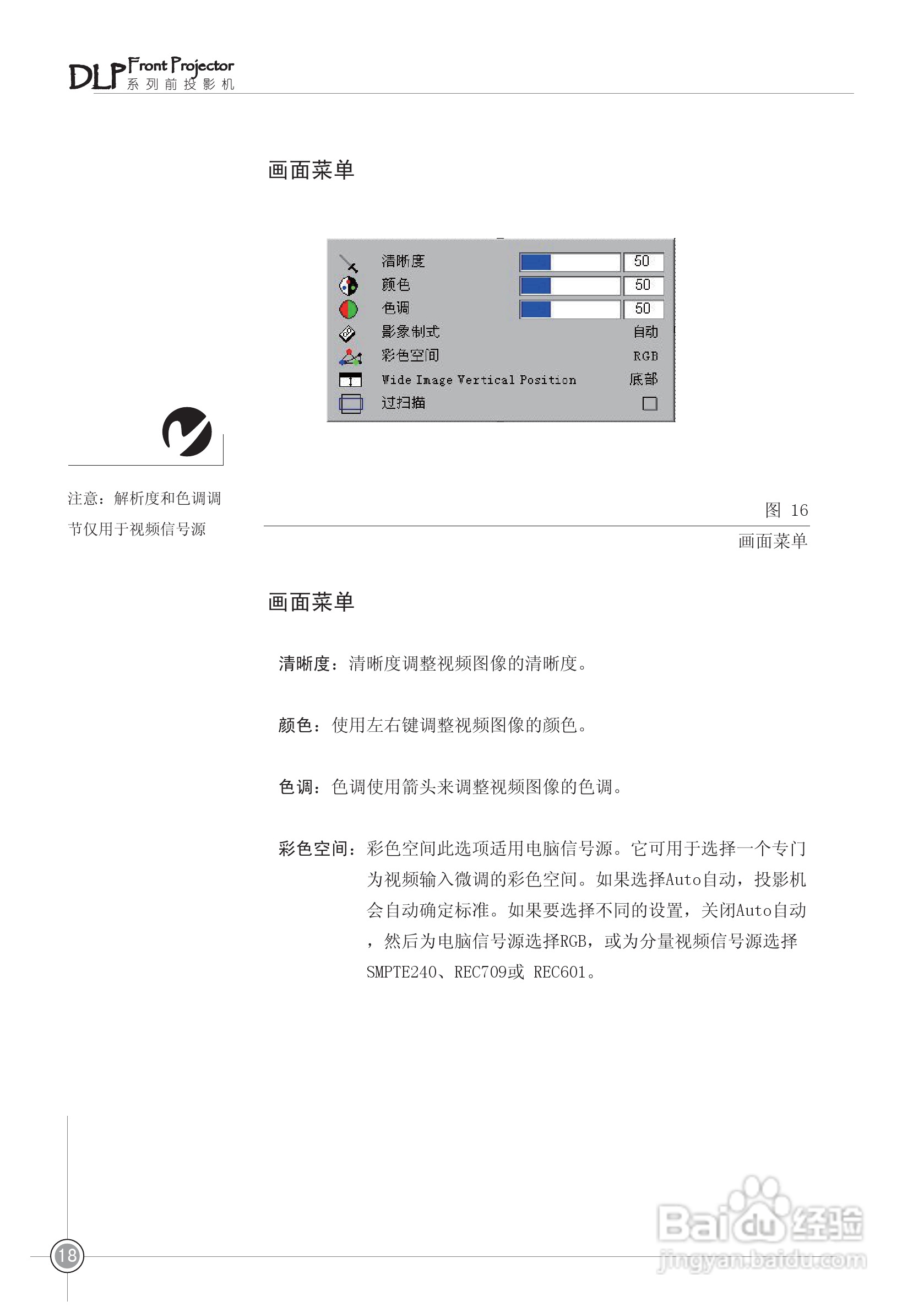雅图ACTO DS50投影机使用说明书:[3]