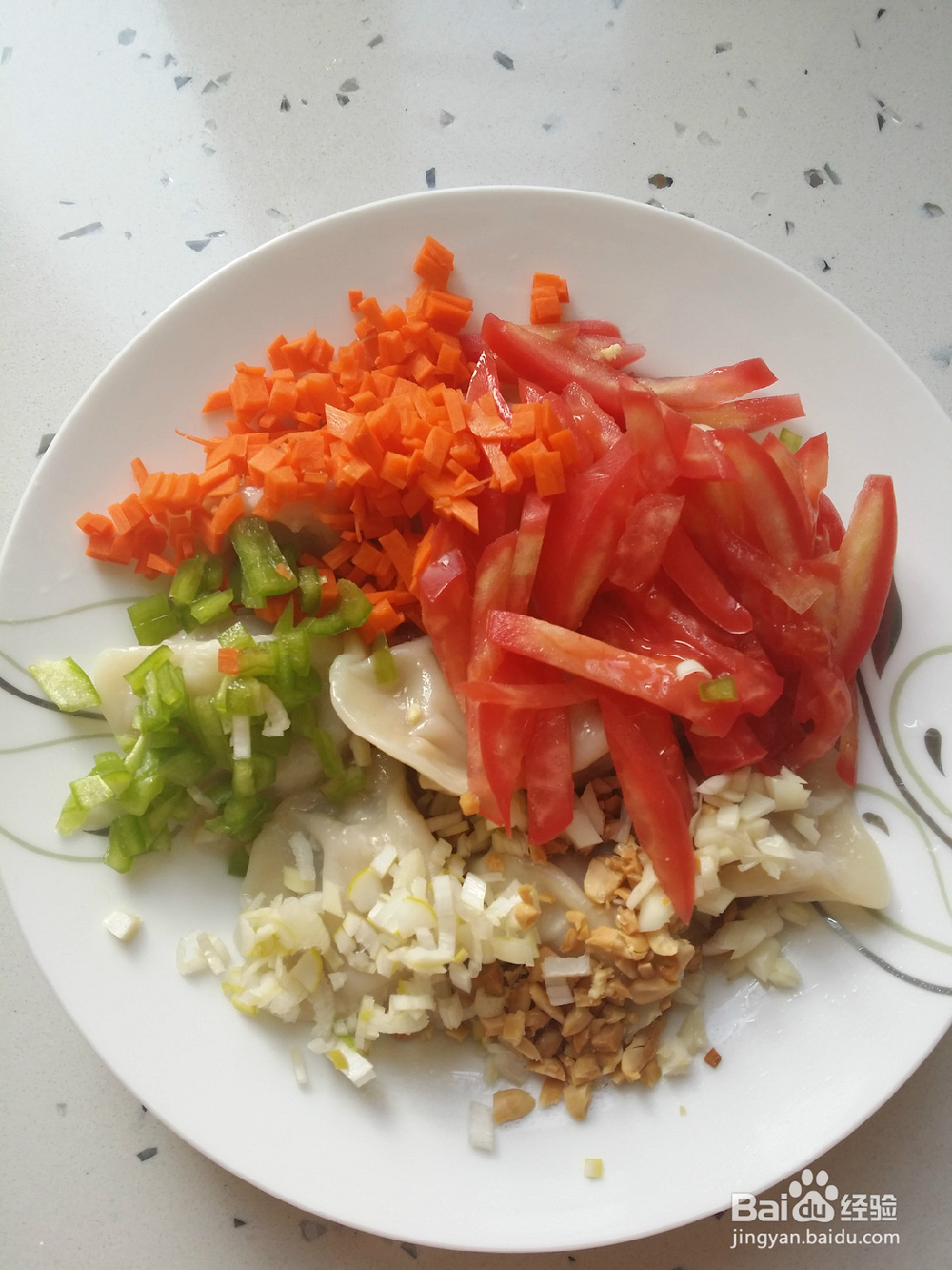 饺子新吃法--凉拌饺子