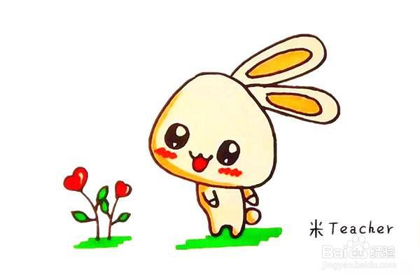 小白兔简笔画怎么画