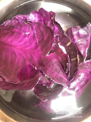 食补养生凉拌紫甘蓝的做法