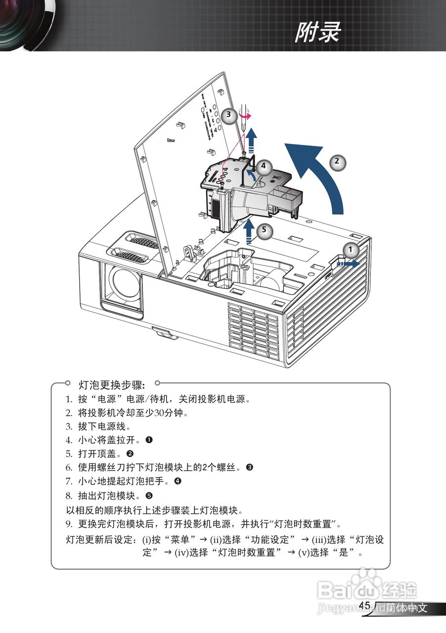 奥图码 HD71S投影机说明书:[5]