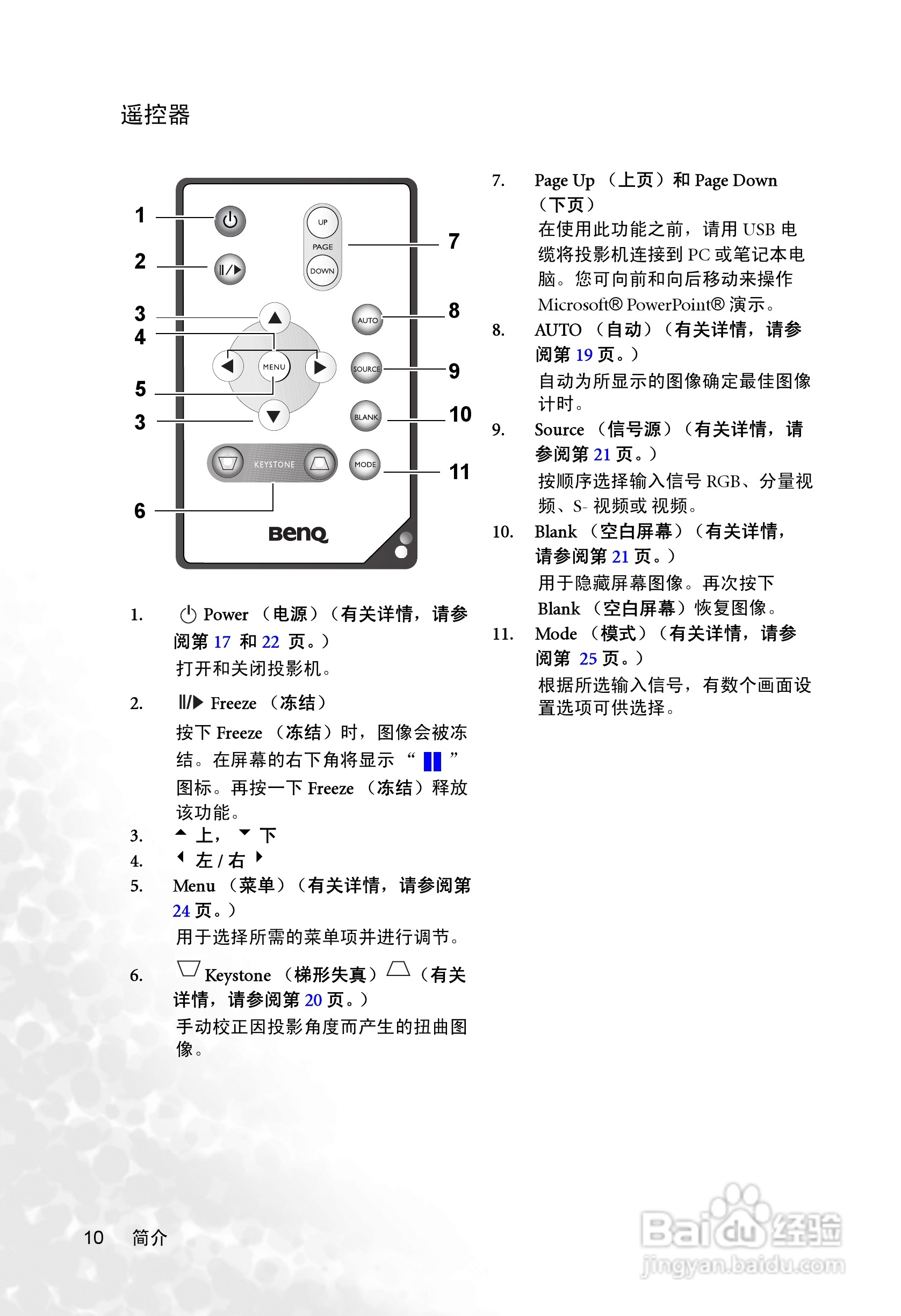 明基PB6245投影机使用说明书:[2]