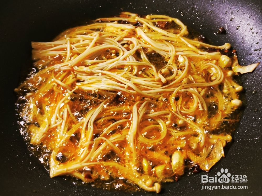 不可思议的金针菇炒面