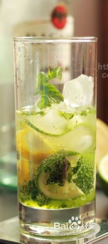 家庭自制古巴鸡尾酒mojito