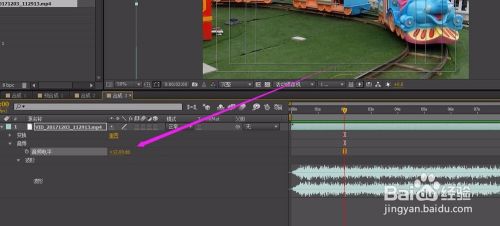 怎样在ae里调音量大小 百度经验