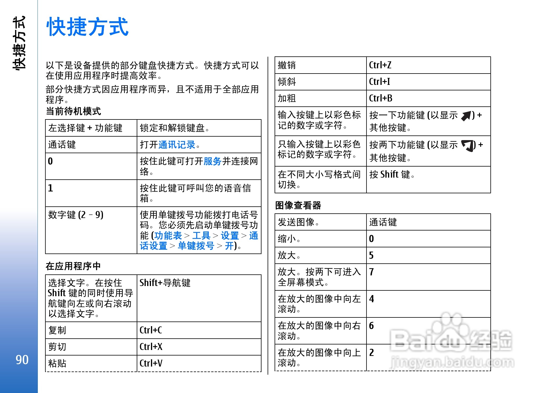 诺基亚E62手机使用说明书:[9]