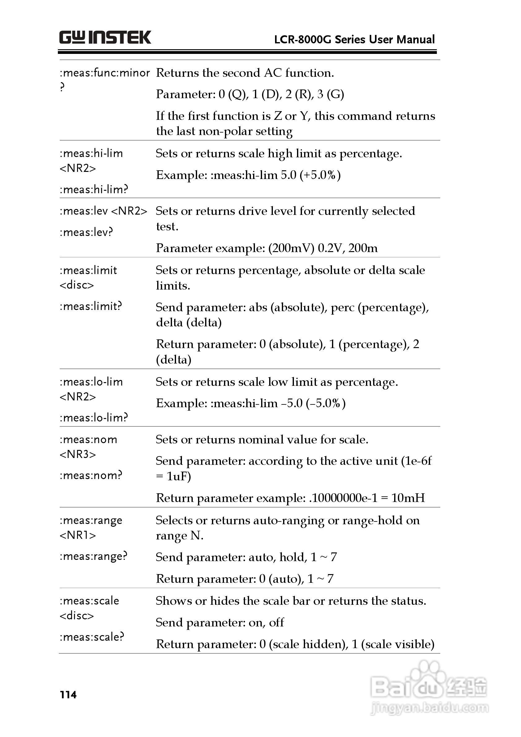 固纬LCR-8105G高精度LCR测试仪使用说明书:[12]