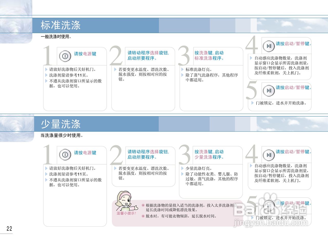 LG WD-1247ERD洗衣机使用说明书:[3]