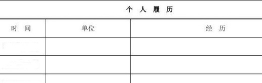 求职简历怎么写